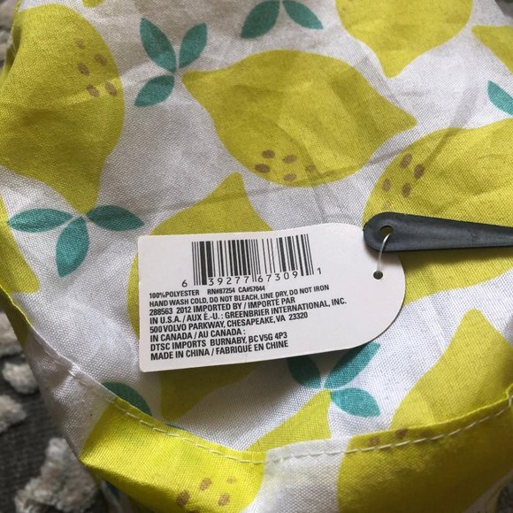 Juncture, Women's Bucket Hat, Lemon print, One Size, NWT - Picture 3 of 3